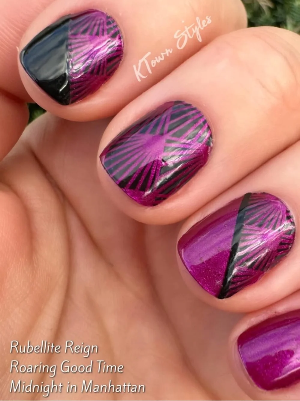 *Exclusive* Color Street: Roaring Good Time | Art Deco 20s Party Clear Overlay